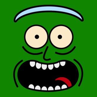 Pickle Rick Face