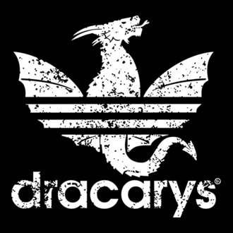 Trónok Harca - Dracarys Adidas - színezhető