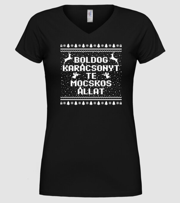  minta fekete pólón