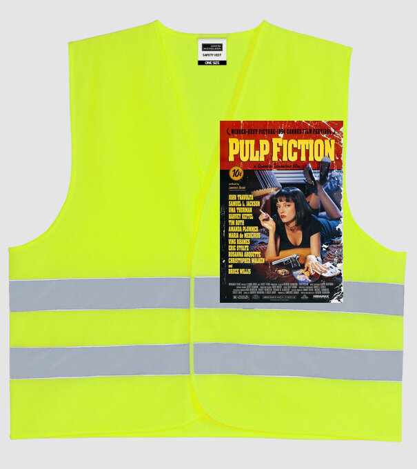  minta neonsárga pólón