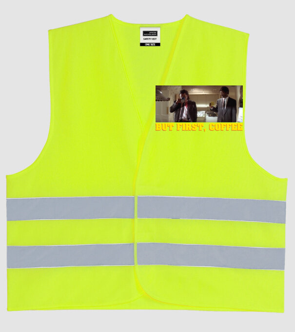  minta neonsárga pólón