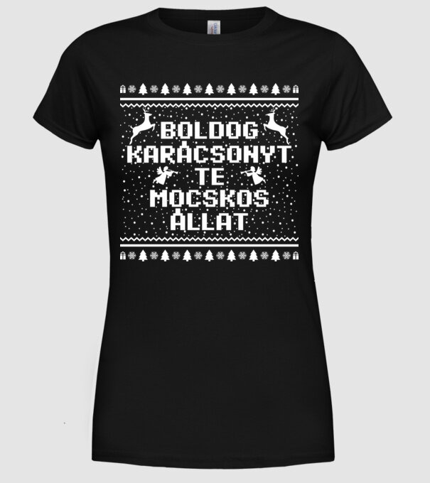  minta fekete pólón