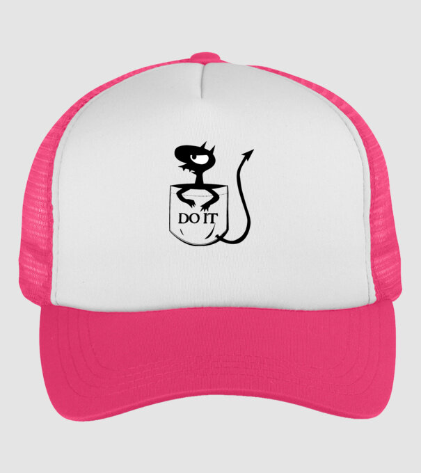  minta neonpink pólón